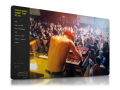 A fully responsive book promotion website with image gallery